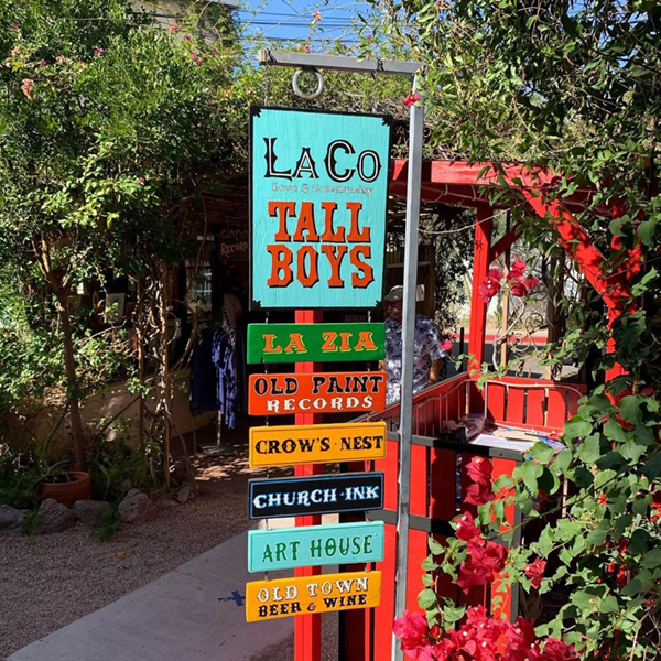 signs of downtown tucson businesses